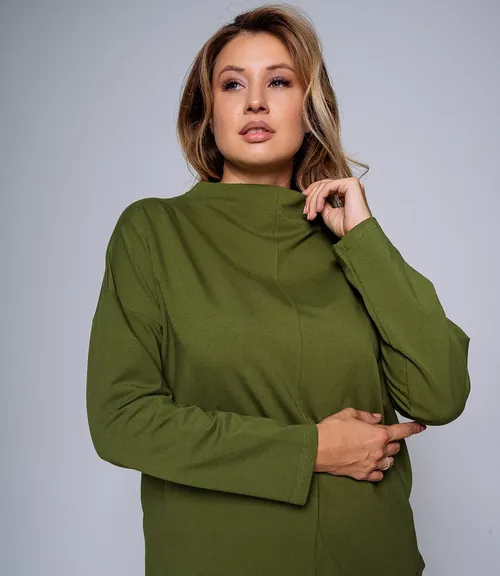 Костюм #8В2101, оливковый