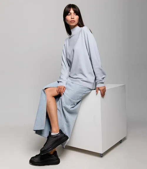 Водолазка #ОКТ07, серый