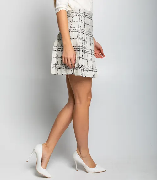 Юбка #КТ2011 (4), молочный