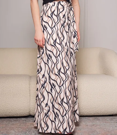 Юбка #ОКТ035011-2, бежевый