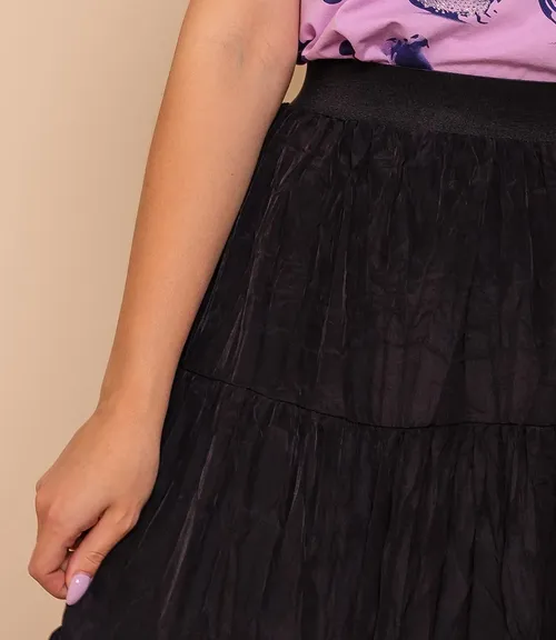 Юбка #КТ866, чёрный - фото 5