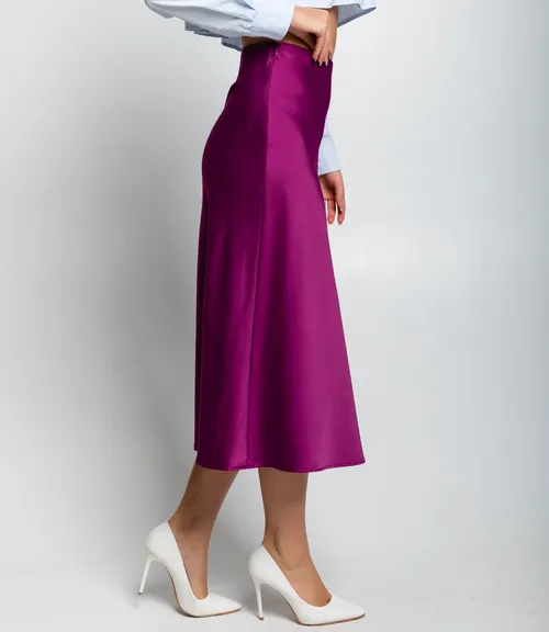 Юбка #КТ2103, сливовый