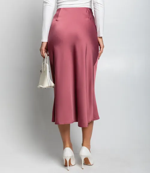 Юбка #КТ2103, тёмно-лиловый