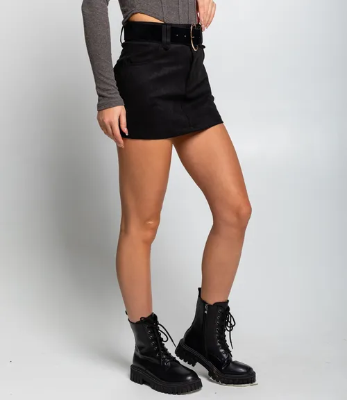 Юбка #КТ2578, чёрный