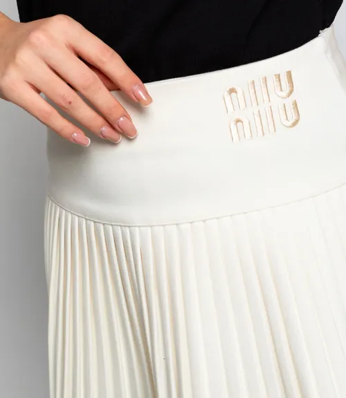 Юбка #КТ9678, молочный