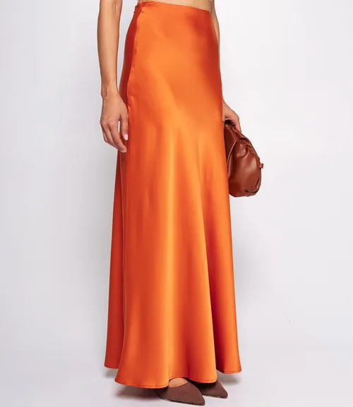 Юбка #КТ2113 (2)-1, оранжевый