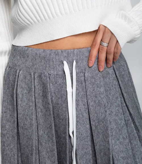 Юбка #КТ622 (4), серый