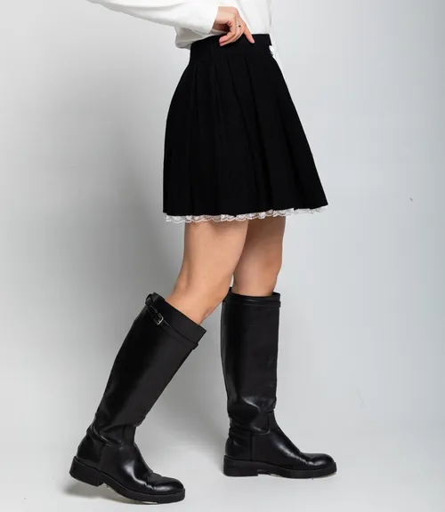 Юбка #КТ622 (4), чёрный