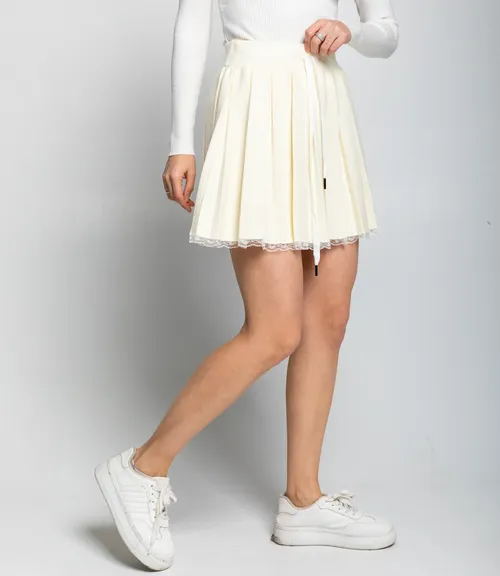 Юбка #КТ622 (4), кремовый