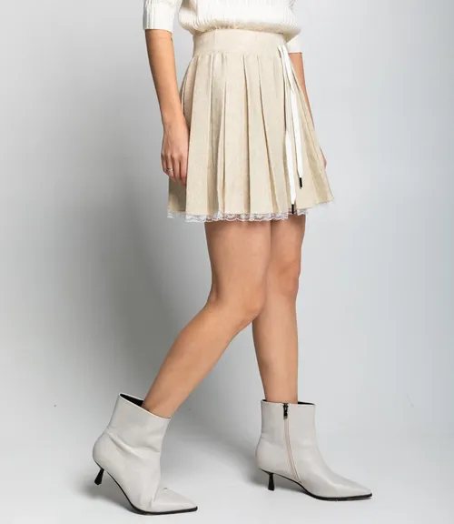 Юбка #КТ622 (4), бежевый