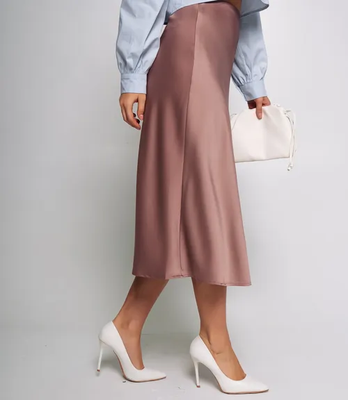 Юбка #КТ2103, мокко