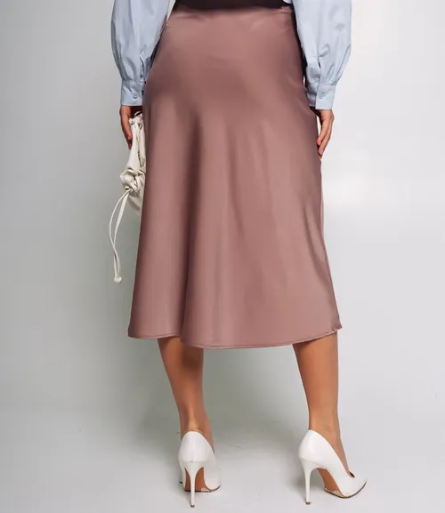 Юбка #КТ2103, мокко