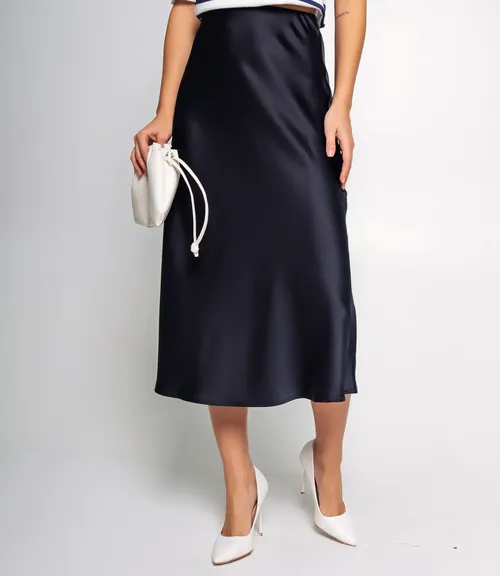 Юбка #КТ2103, иссиня-чёрный