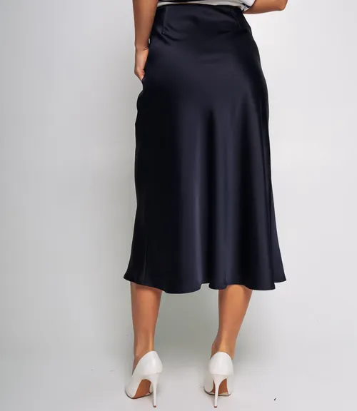 Юбка #КТ2103, иссиня-чёрный