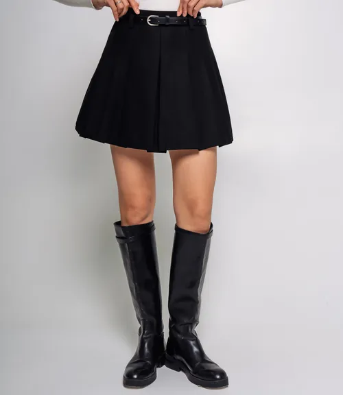 Юбка #КТ8668, чёрный