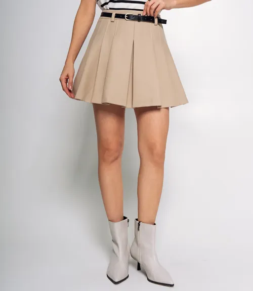 Юбка #КТ8668, бежевый