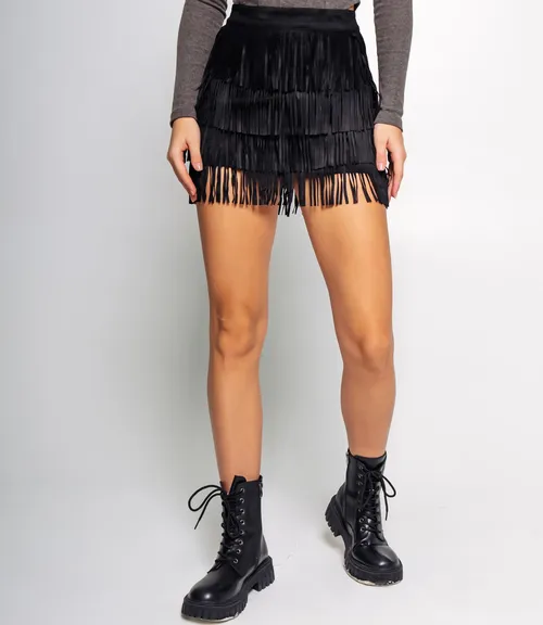 Юбка #КТ2577, чёрный