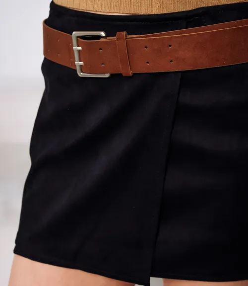 Юбка #КТ8831, чёрный