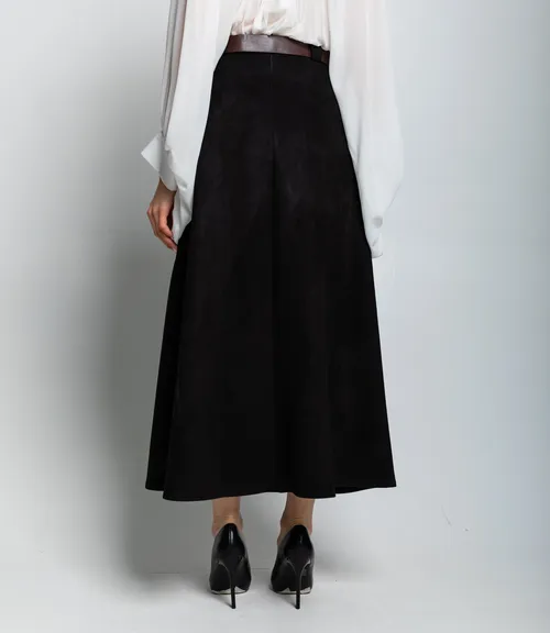 Юбка #КТ3039-2, чёрный