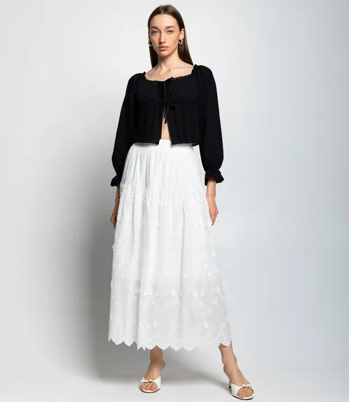 Юбка #КТ2112 (2), белый