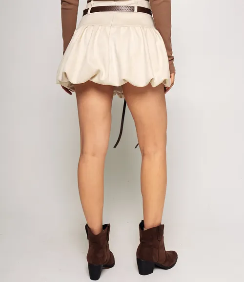 Юбка #КТ2851, светло-бежевый