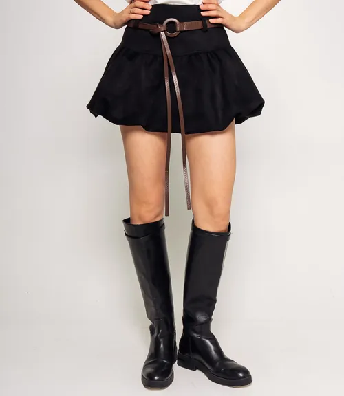 Юбка #КТ2851, чёрный