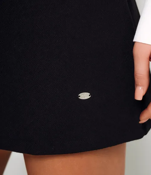 Юбка #КТ8961, чёрный