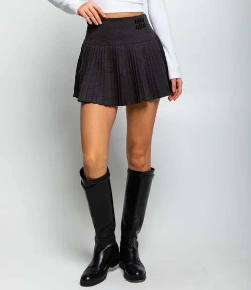 Юбка #КТ9678, графит