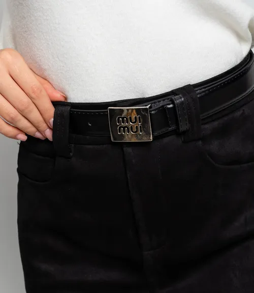 Юбка #КТ2585, чёрный