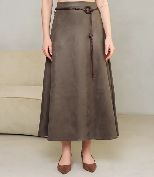 Юбка #КТ2213 (1), хаки