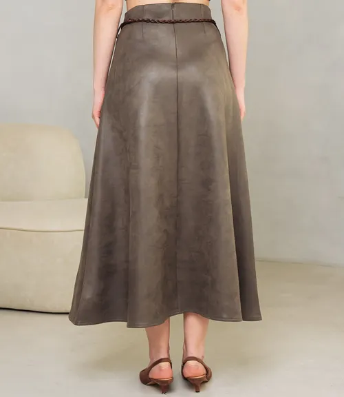 Юбка #КТ2213 (1), хаки