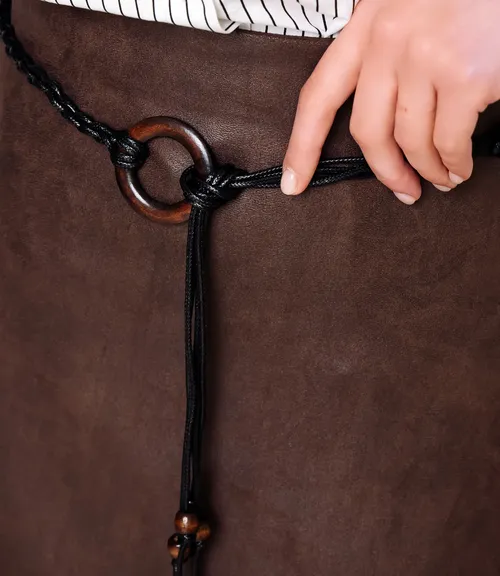 Юбка #КТ2213 (1), шоколадный