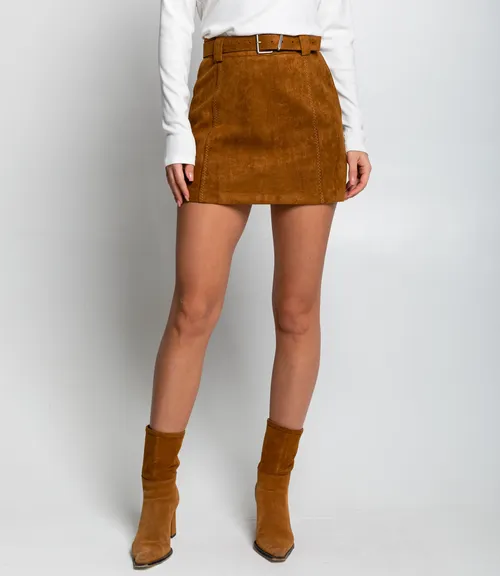 Юбка #КТ2862 (1), коричневый