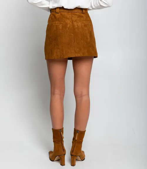 Юбка #КТ2862 (1), коричневый