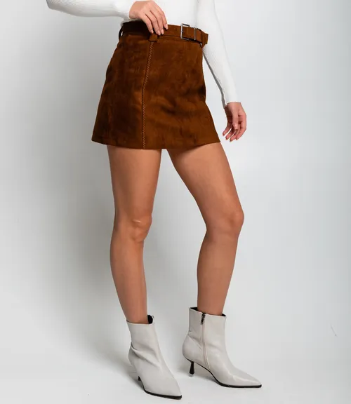 Юбка #КТ2862 (1), шоколадный