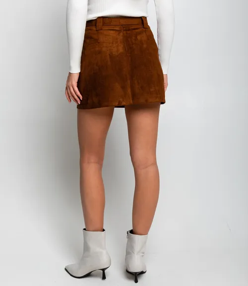 Юбка #КТ2862 (1), шоколадный