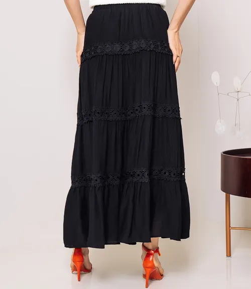 Юбка #КТ815 (9), чёрный