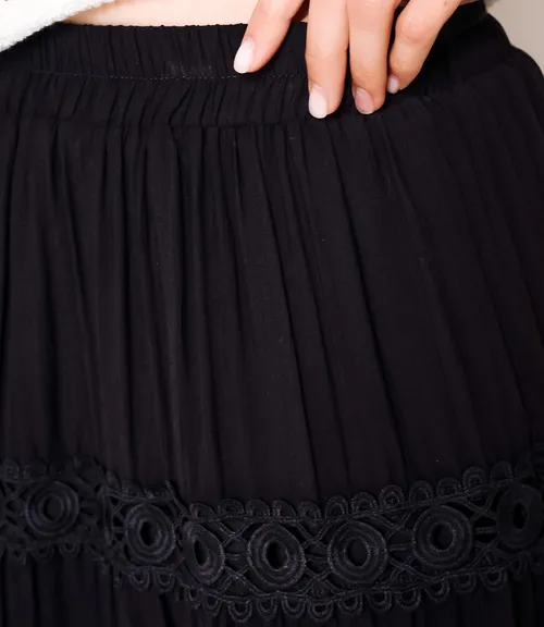 Юбка #КТ815 (9), чёрный