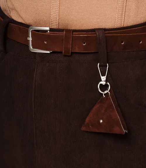 Юбка #КТ3566, шоколадный