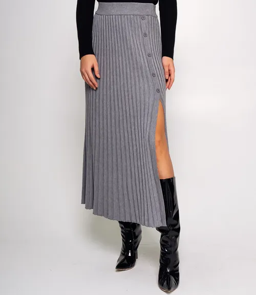 Юбка #КТ919 (5), серый