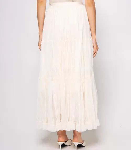 Юбка #КТ915 (4), кремовый