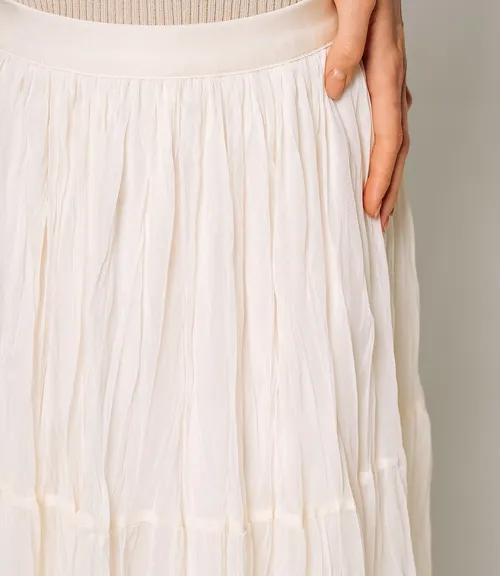 Юбка #КТ915 (4), кремовый