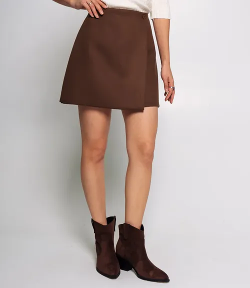 Юбка #КТ8662 (1), коричневый