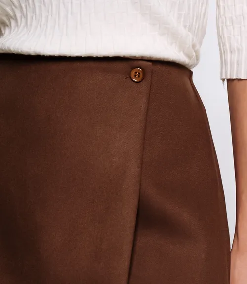 Юбка #КТ8662 (1), коричневый