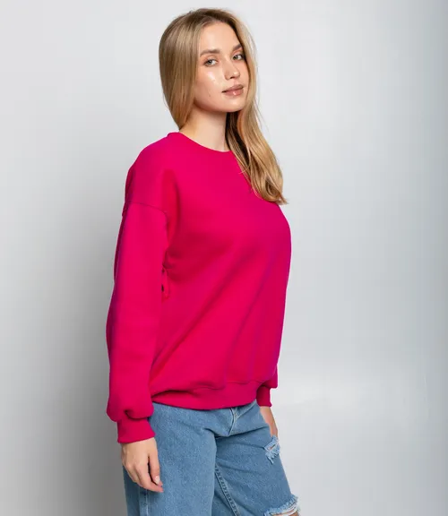 Свитшот #БШ2958, фуксия