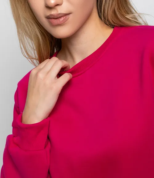 Свитшот #БШ2958, фуксия