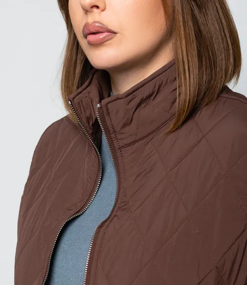 Жилет #КТ741, шоколадный
