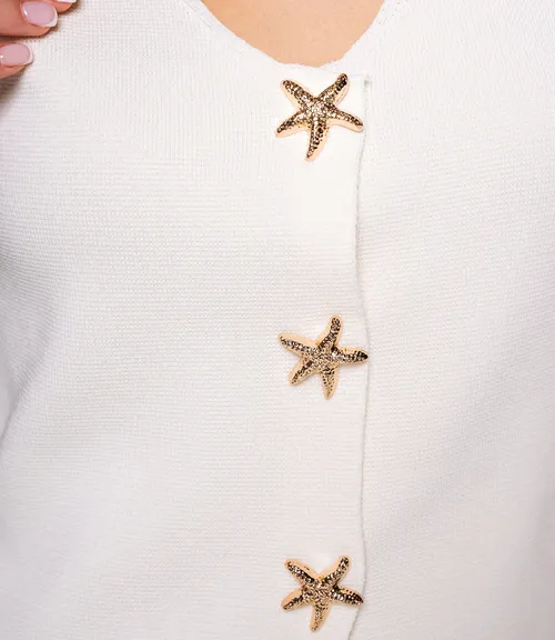 Жилет #КТ5034, кремовый