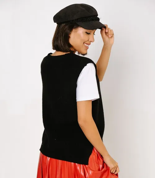 Жилет #КТ801 (3), чёрный - фото 3